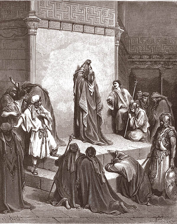 PIANTO DI DAVIDE PER LA MORTE DI ASSALONNE samuele II , 19,1